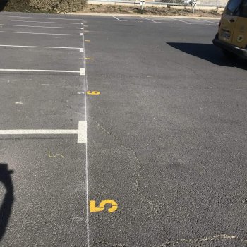 Numérotation de places de parkings